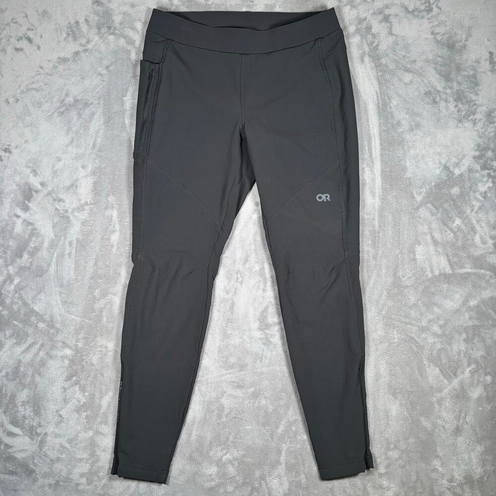 Outdoor Research Methow Pants Womens Medium Black Fleece Lined Softshell
